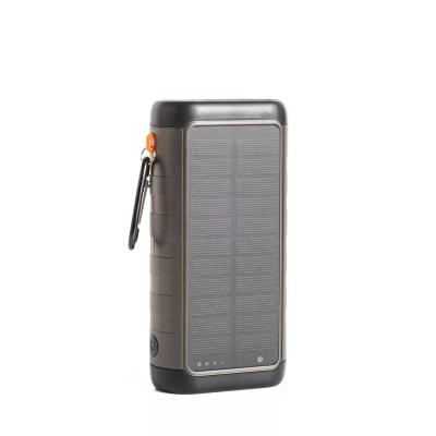 Emergency Power Bank – 30,000 mAh (Solar, Crank & Fast Charging)