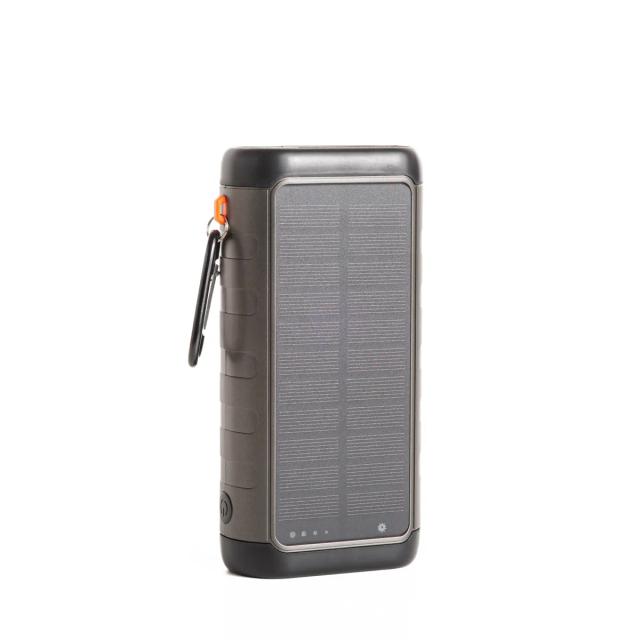 Emergency Power Bank – 30,000 mAh (Solar, Crank & Fast Charging)
