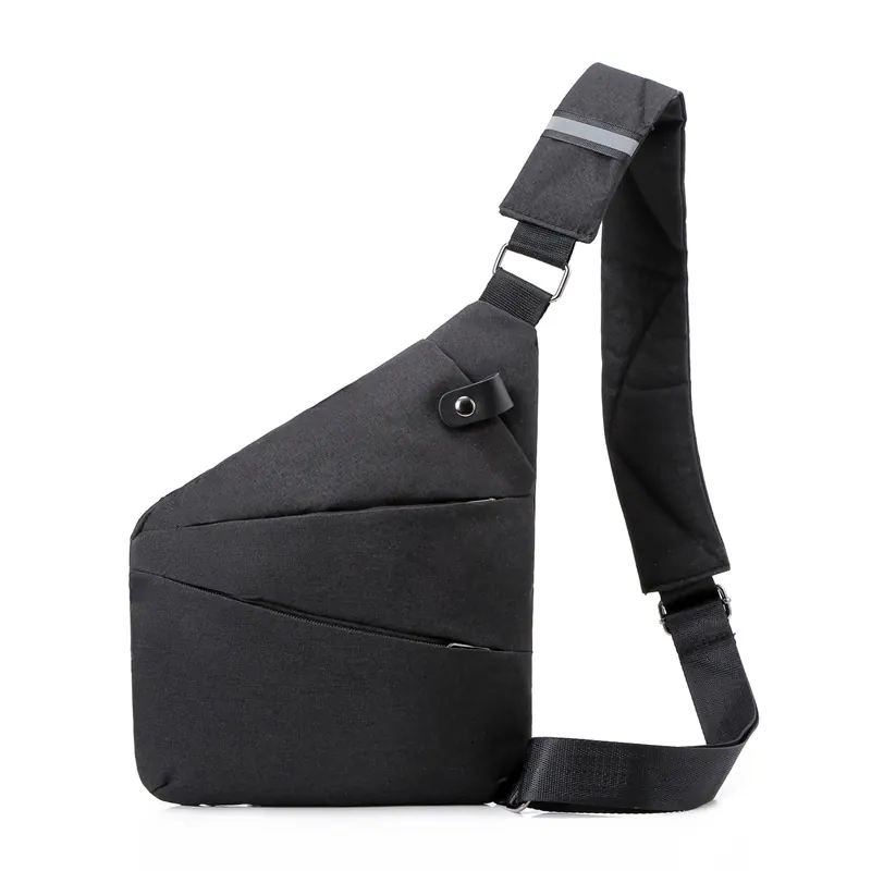 Anti-Theft Chest Bag - Black