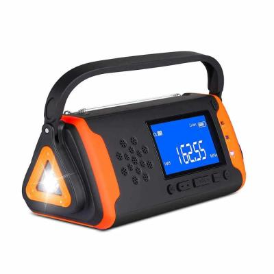TRIANGL Crank Radio with Solar Cells 4000 mAh
