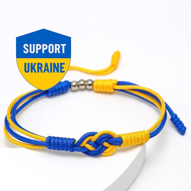 Stand With Ukraine Bracelet