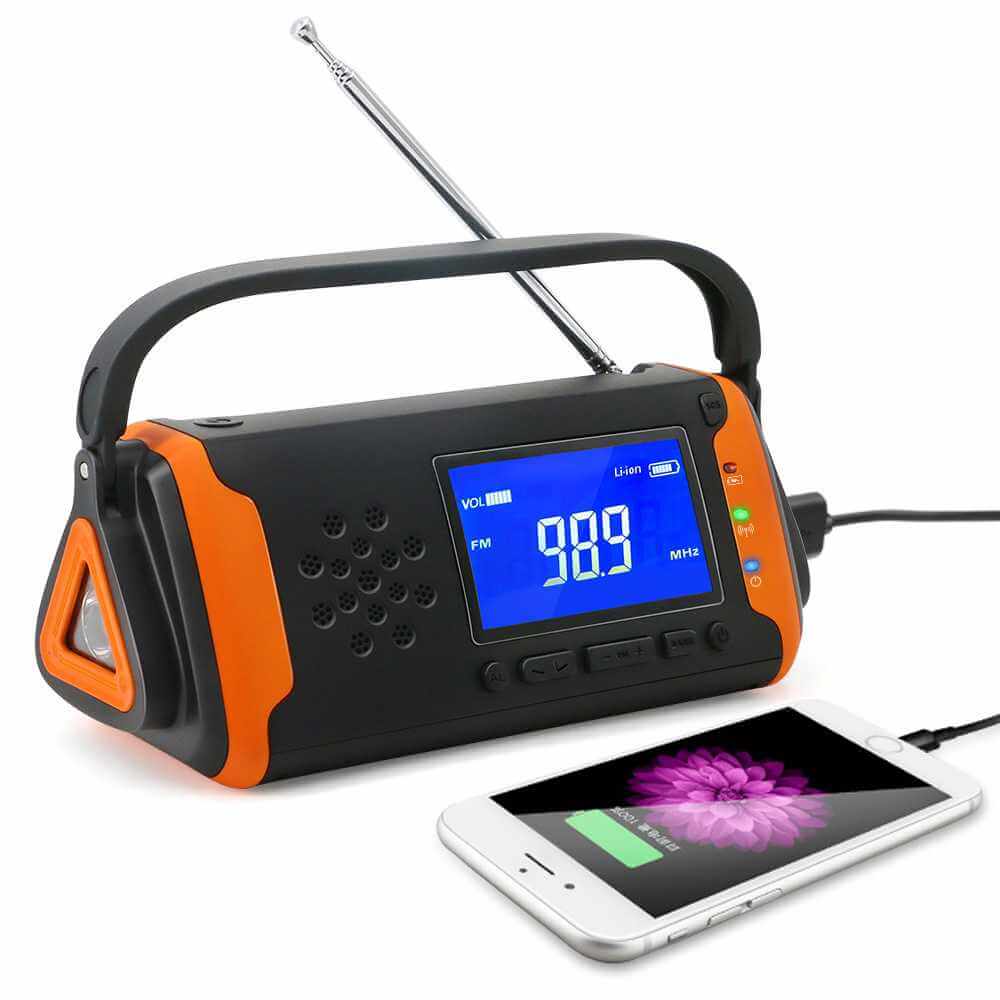 TRIANGL Emergency Radio 4000 mAh