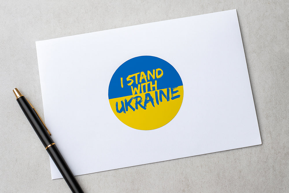 6-Pack Stickers – Support Ukraine 🇺🇦