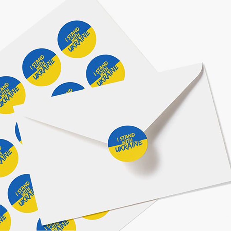 6-Pack Stickers – Support Ukraine 🇺🇦